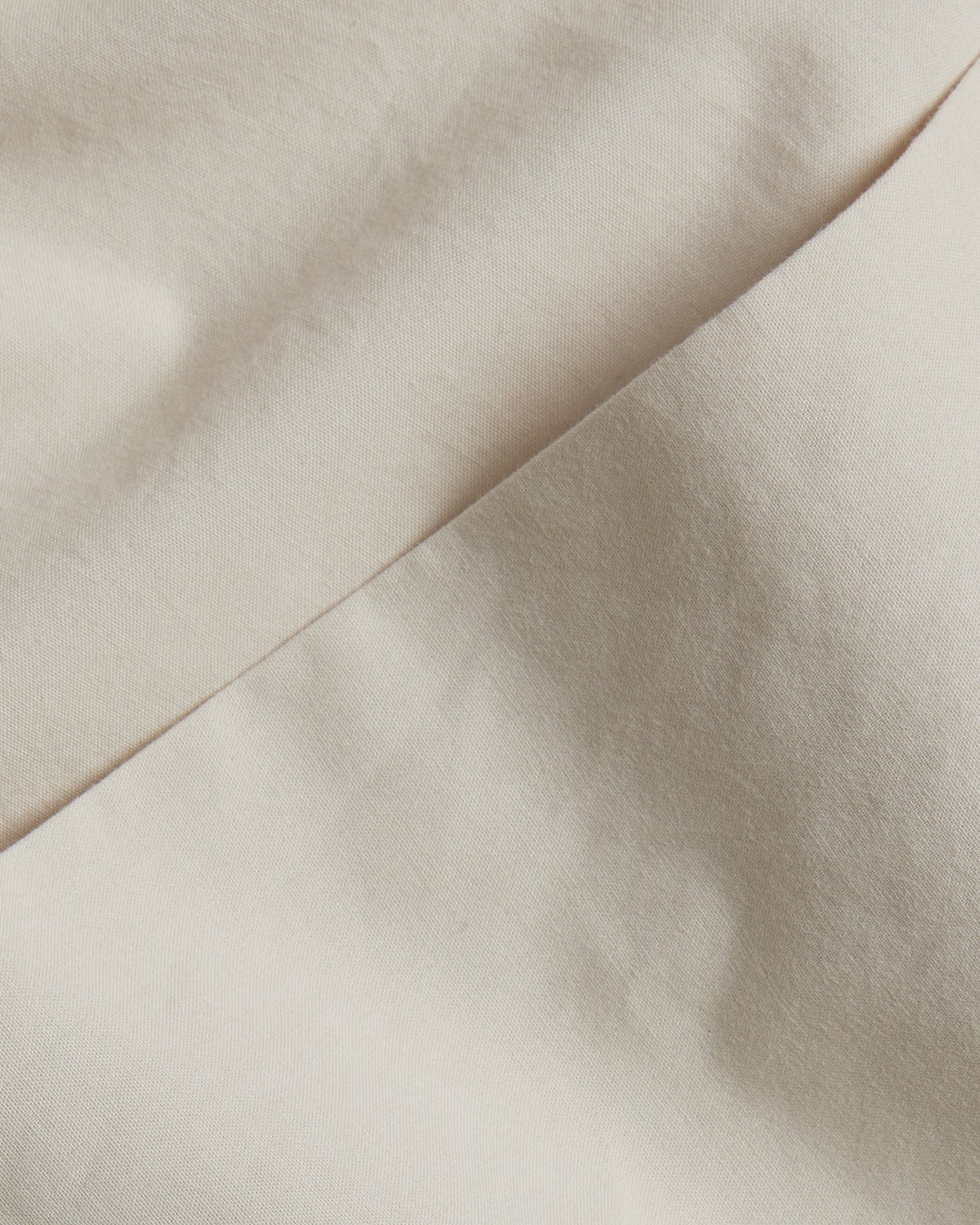 Brushed Cotton Fabric Swatch (Bone)