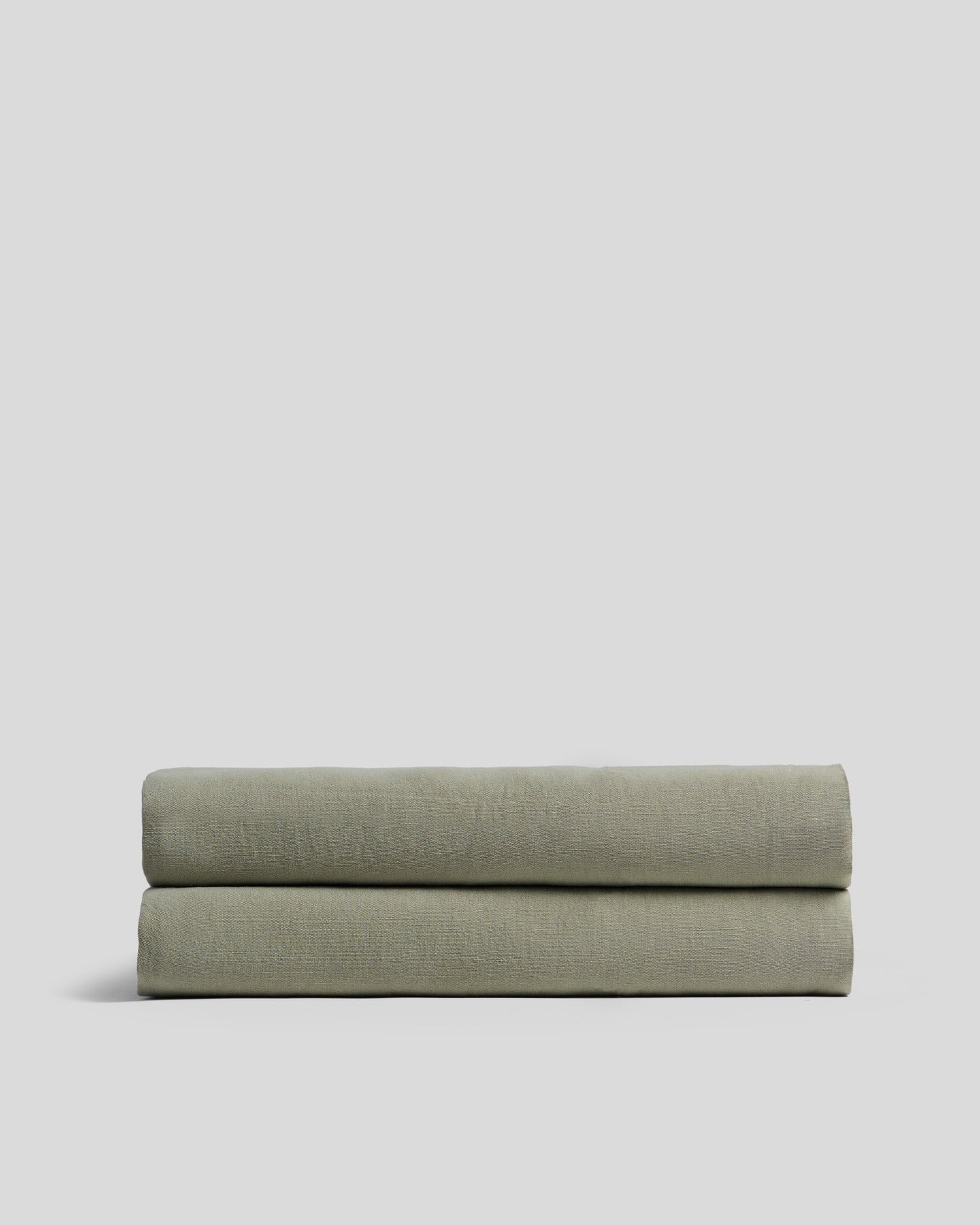 Linen Tencel Fitted Sheet - FINAL SALE (Moss)