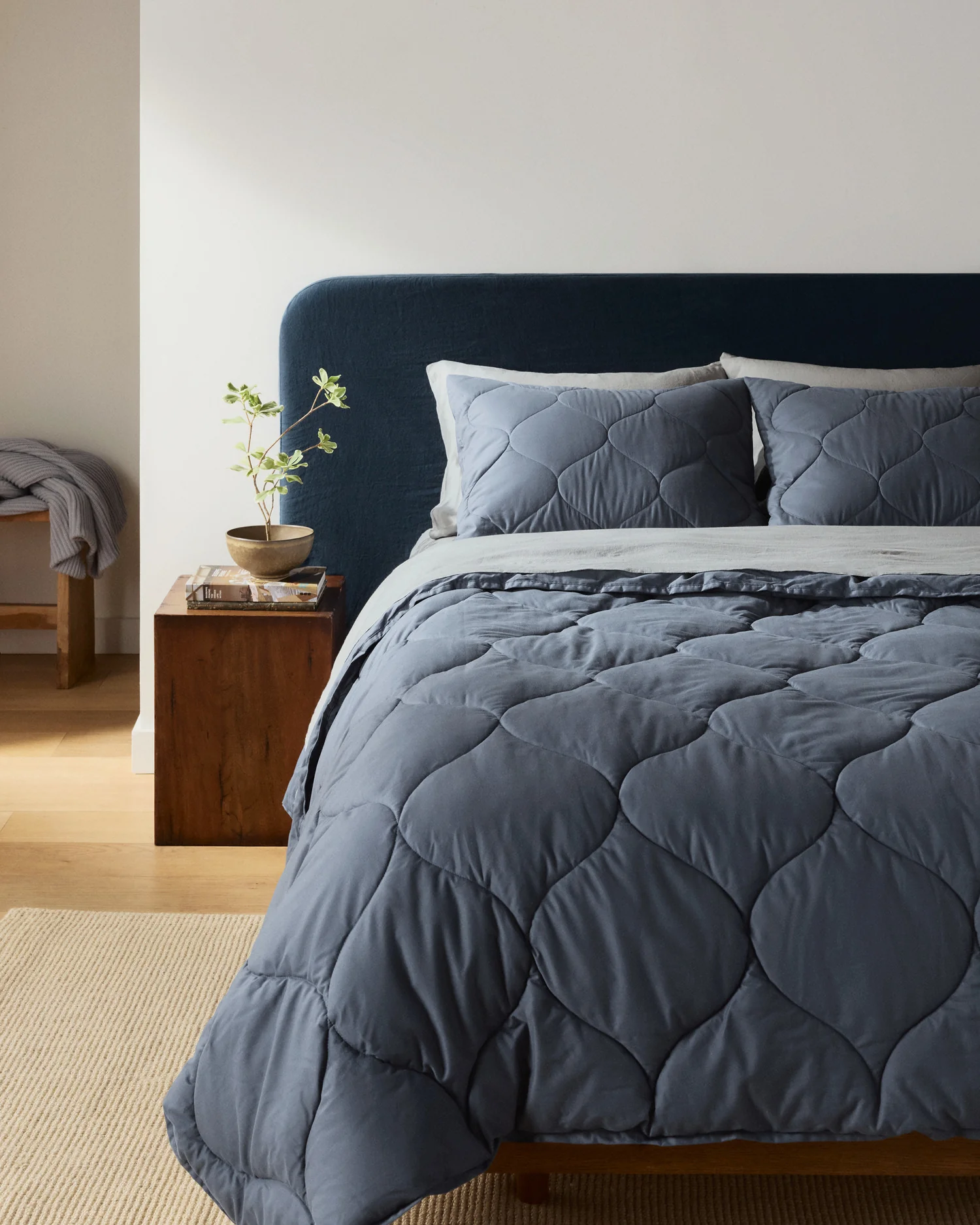 Cotton Drift Comforter (Dusk) - Image 2