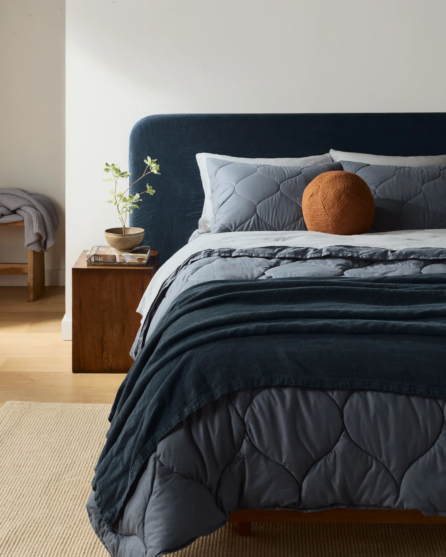 Cotton Drift Comforter (Dusk) - Image 5