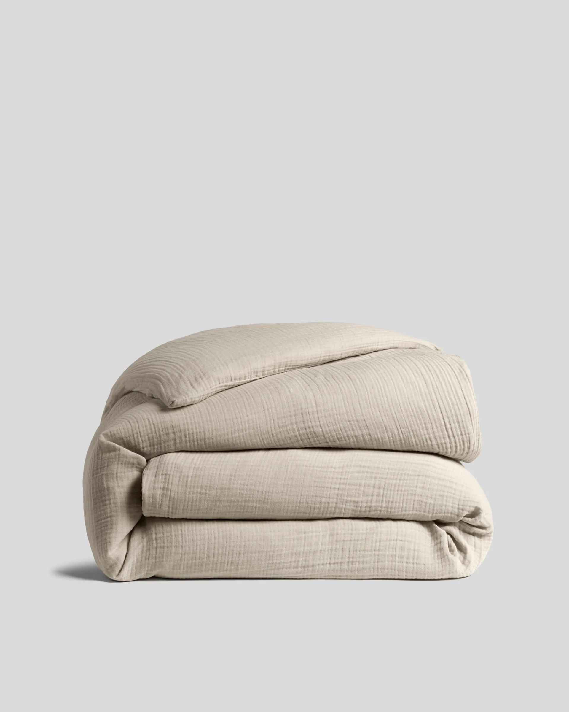 Organic Cloud Cotton Duvet Cover - FINAL SALE (Bone)