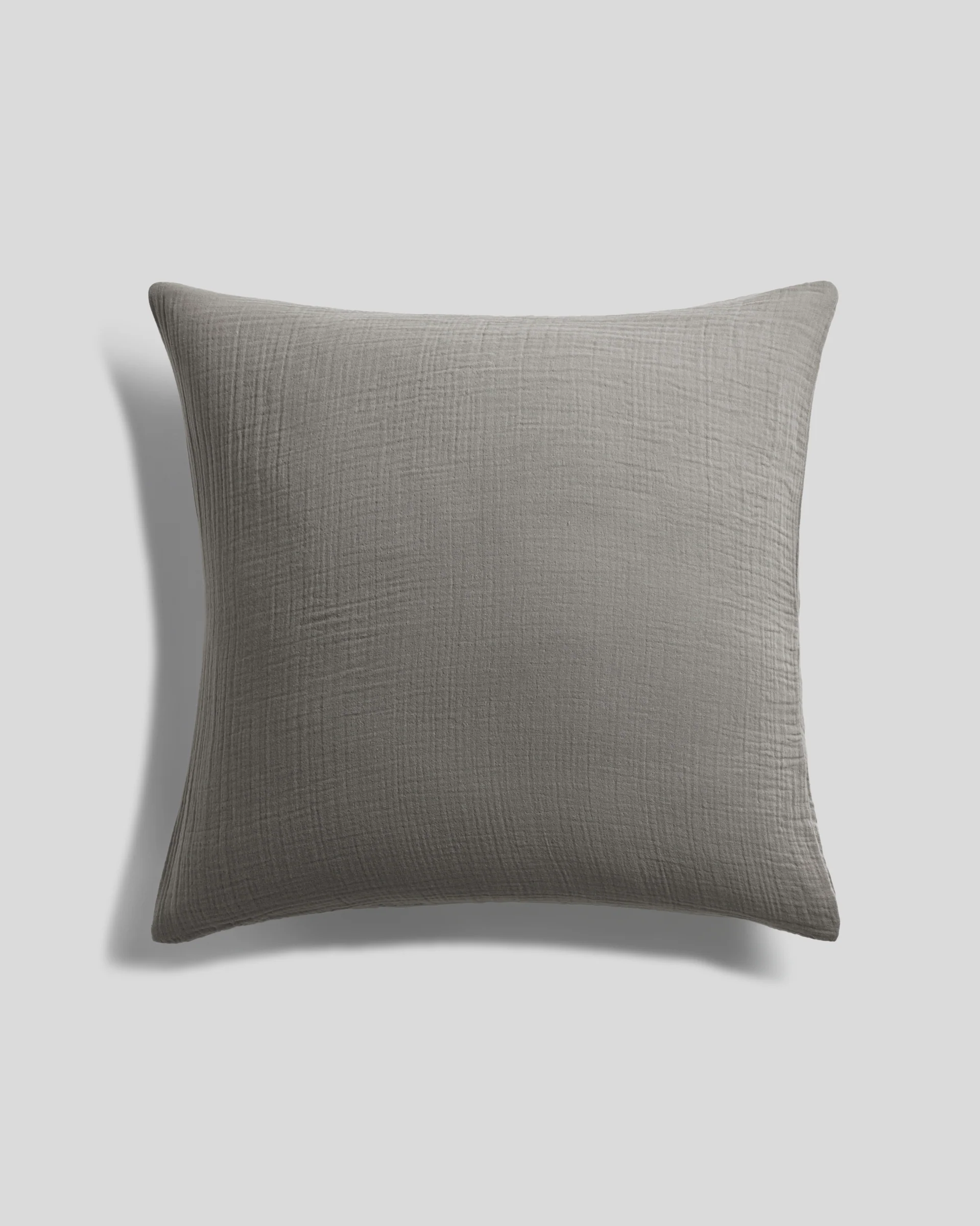 Organic Cloud Cotton Euro Sham (Pebble)