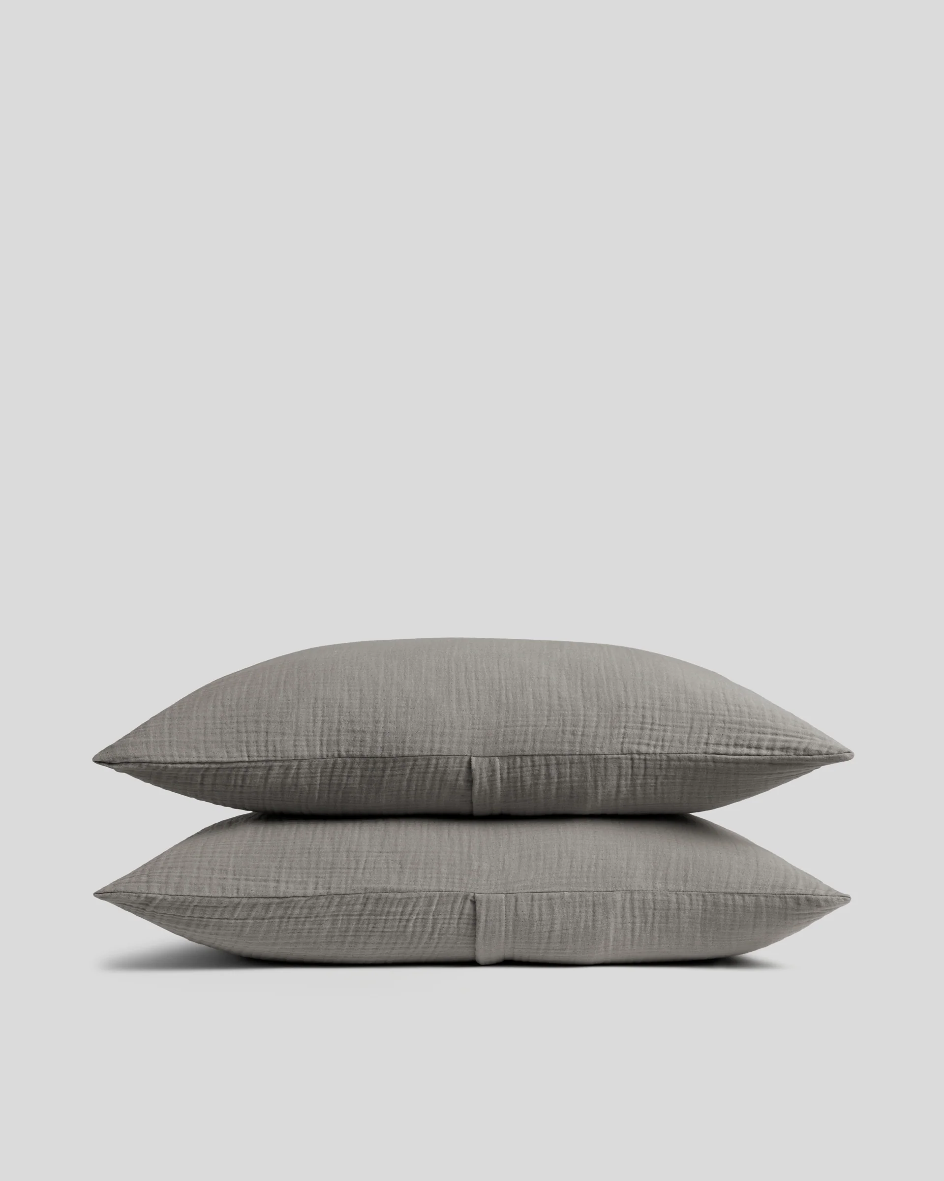 Organic Cloud Cotton Sham Set (Pebble)