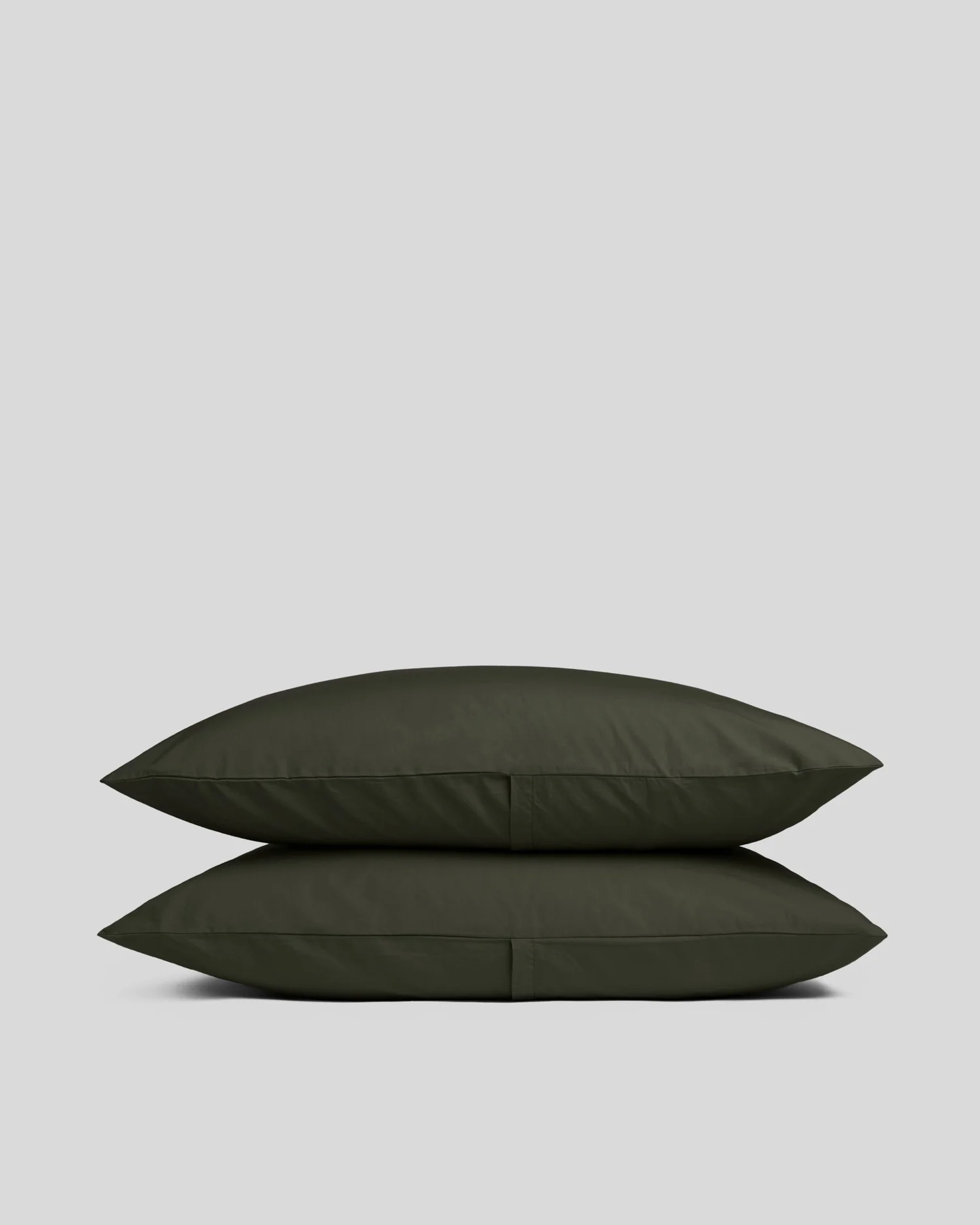 Percale Pillowcase Set (Evergreen)