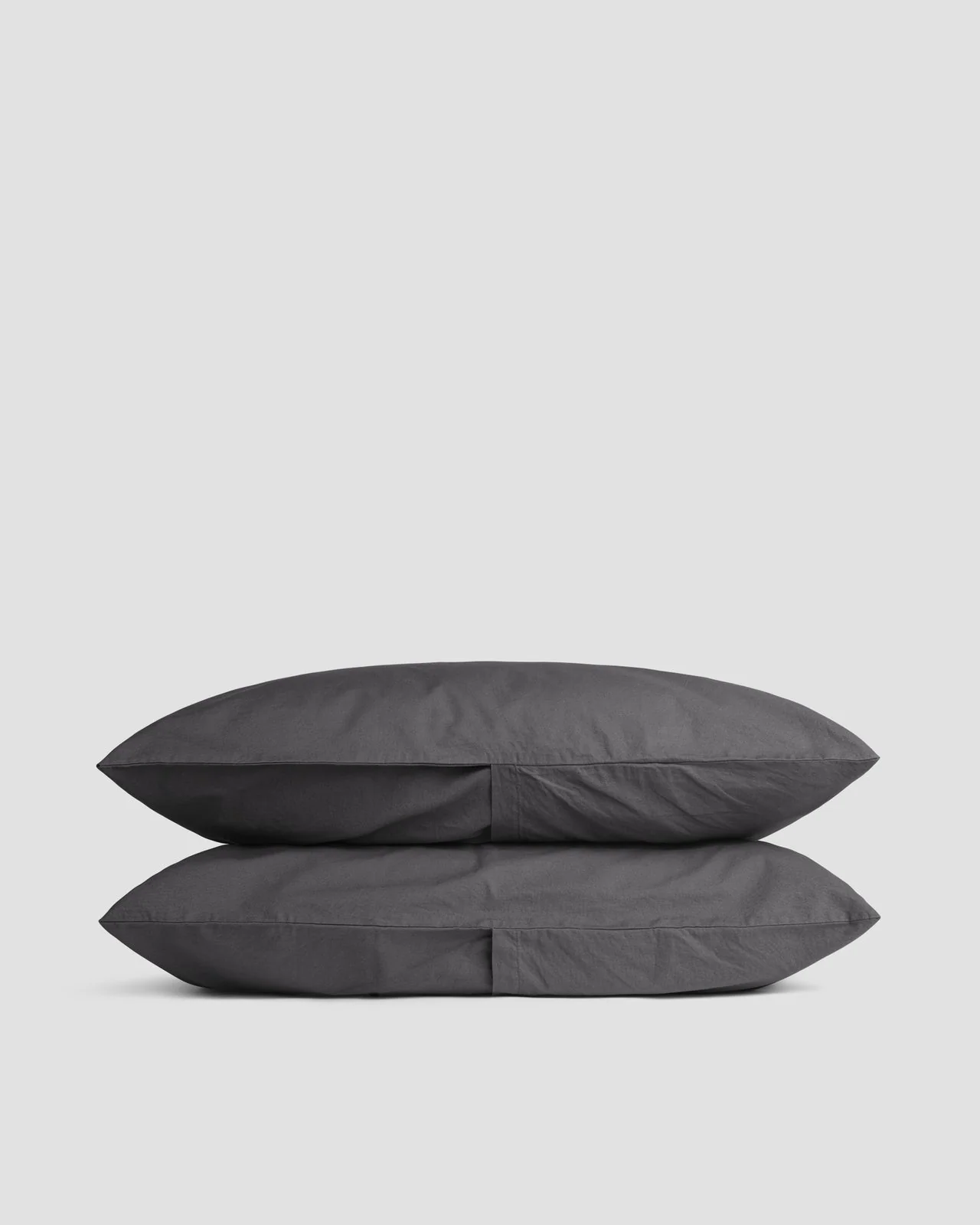Percale Pillowcase Set - FINAL SALE (Slate)