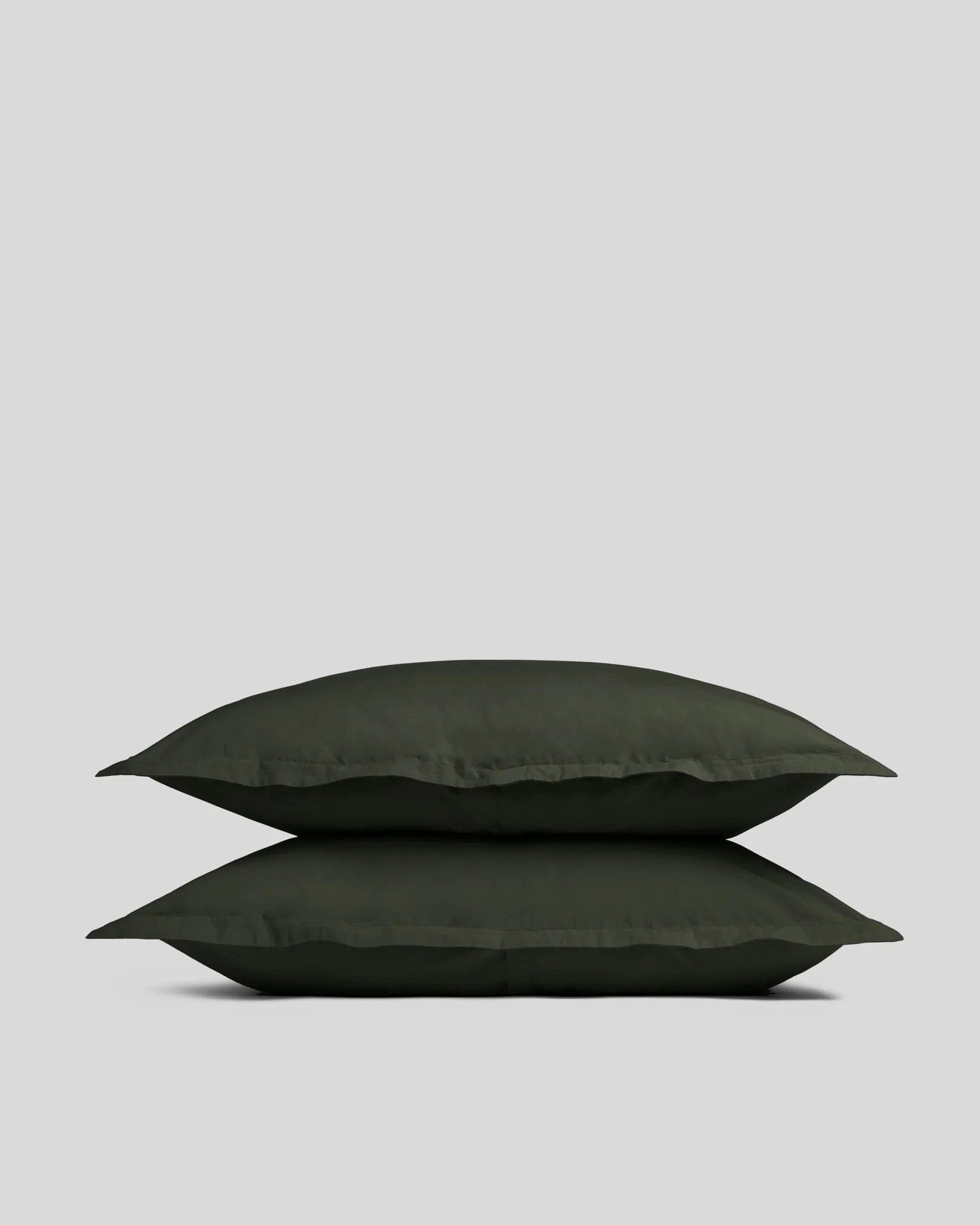 Percale Sham Set (Evergreen)