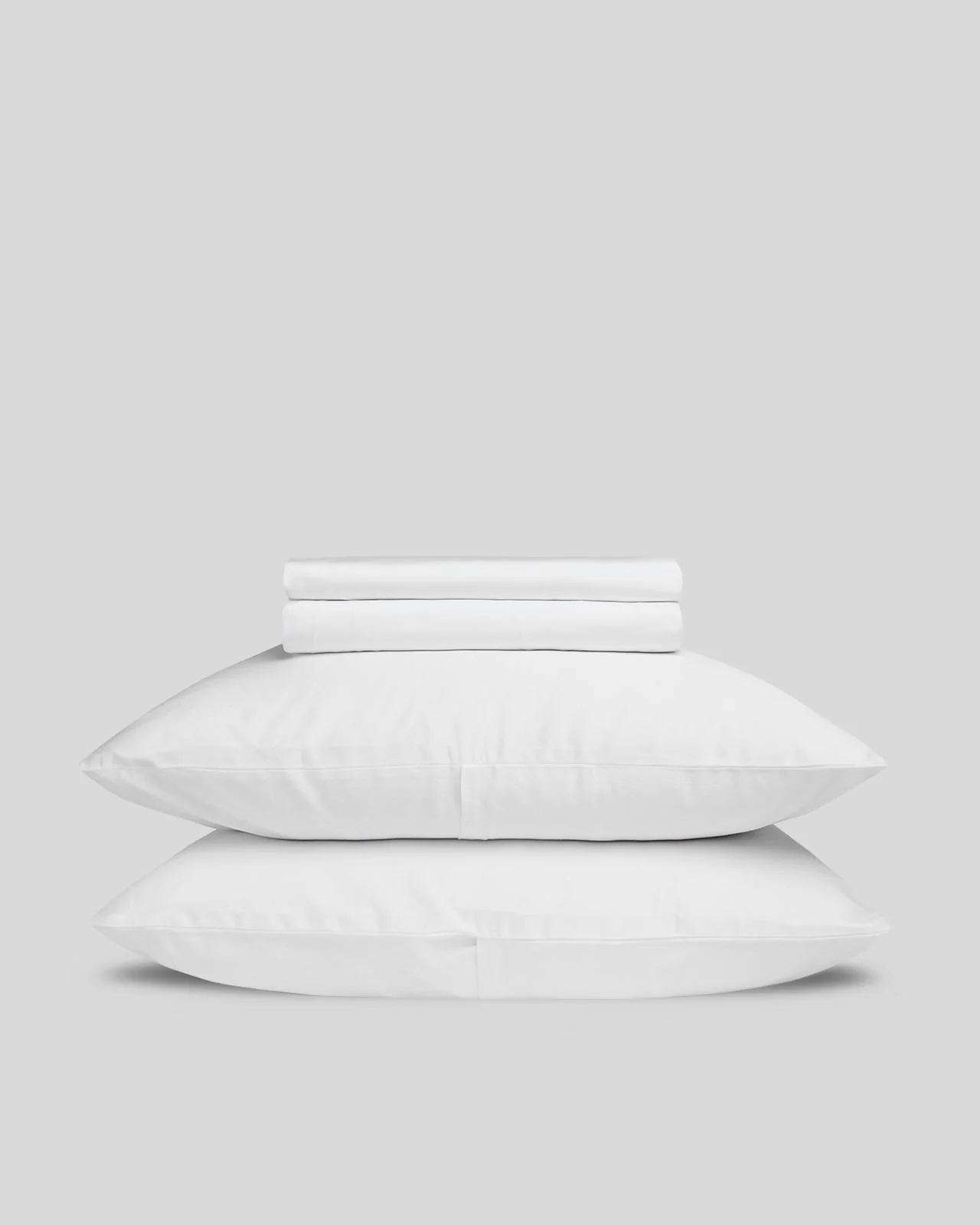Percale Sheet Set -?White F/Q