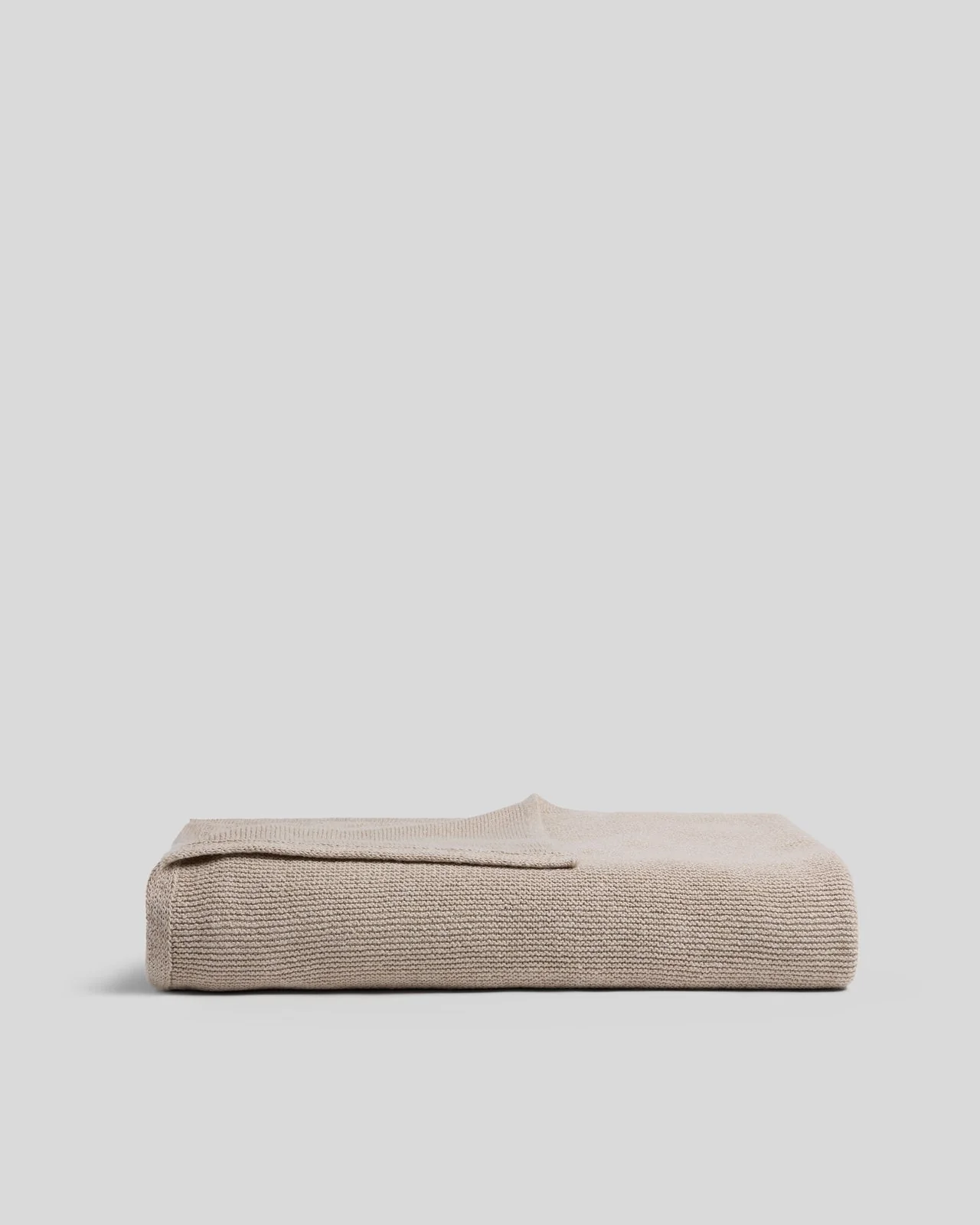 Soft Spun Cotton Throw - FINAL SALE (Natural)
