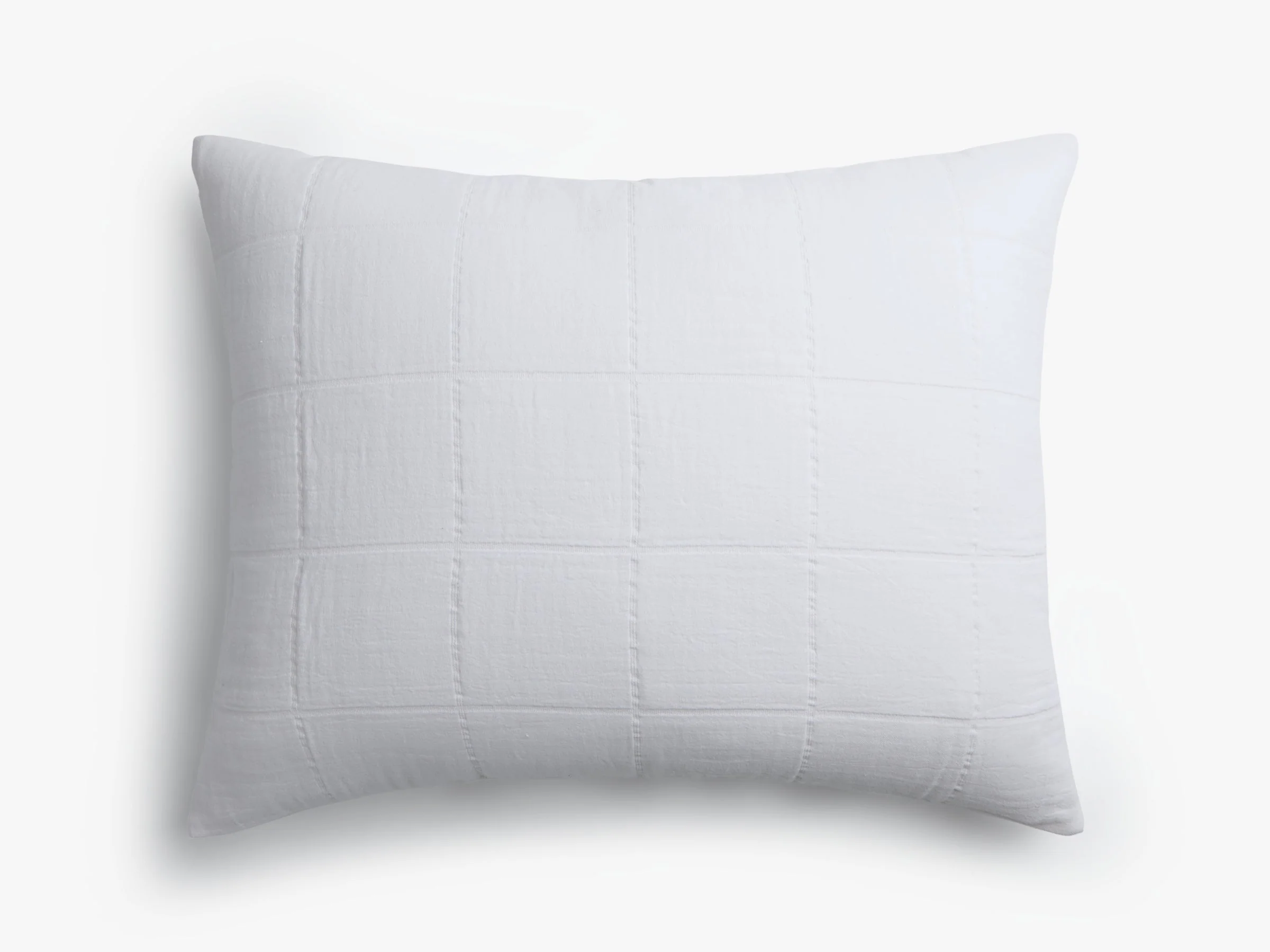 Terrace Gauze Sham Set - FINAL SALE (White)